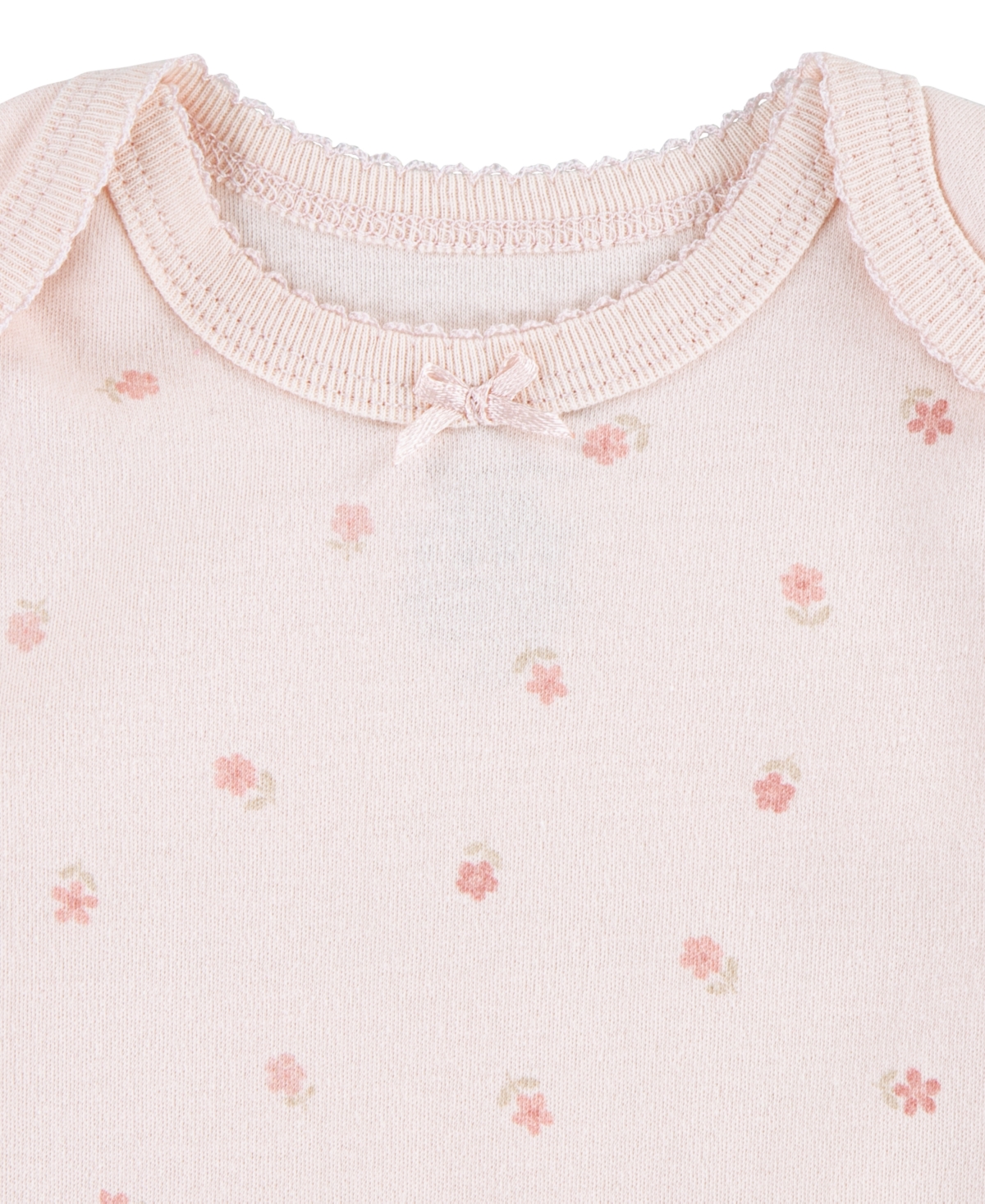 Huggies Baby Girls Organic Short Sleeve Bodysuits 3-Pack