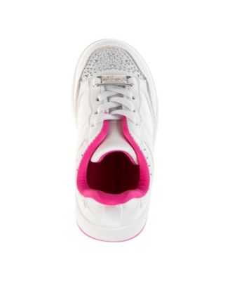 Toddler Girls Court Rhinestones Sneakers 