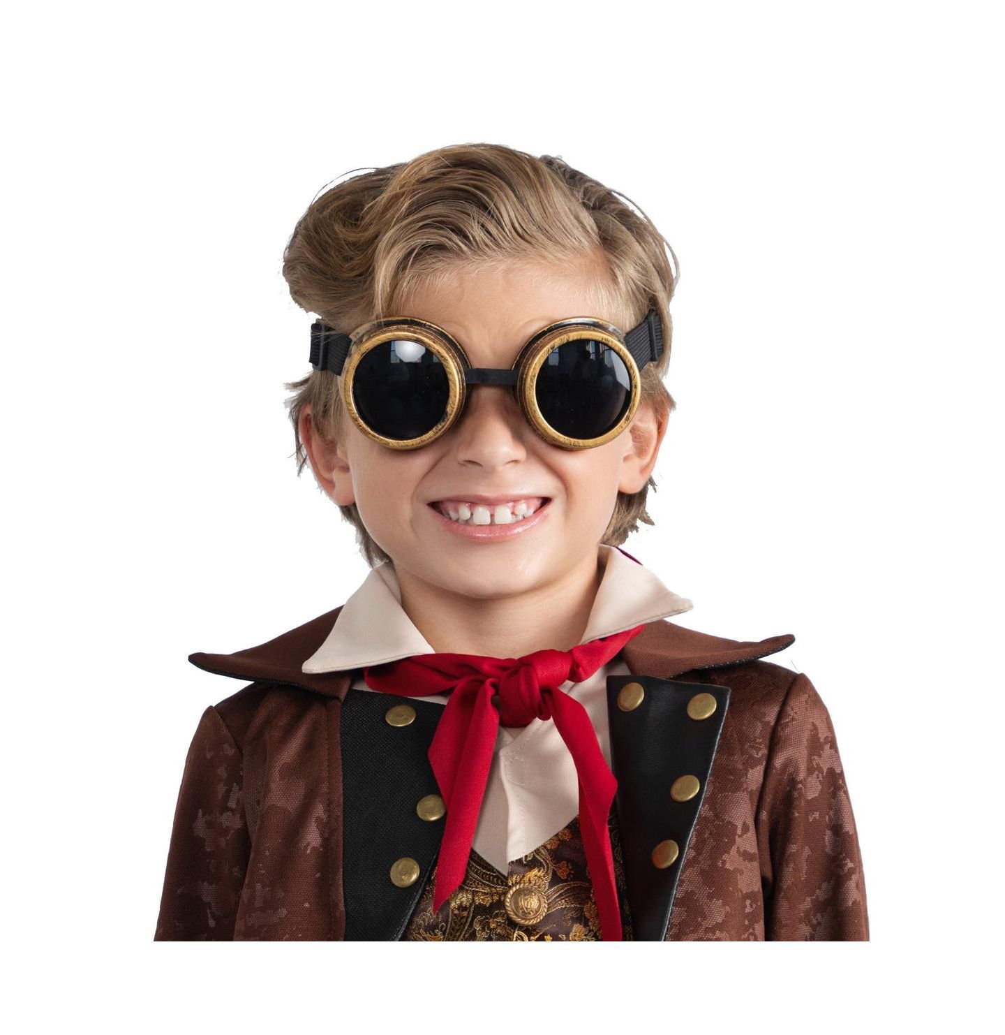 Dress Up America Kids Steampunk Goggles Costume Accessories Boys/Girls — фото 2