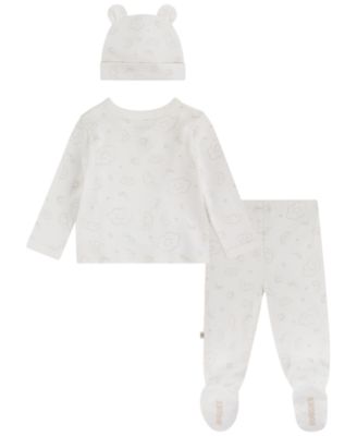 Baby Boys Long Sleeve Top, Pants and Hat 3-Piece Set