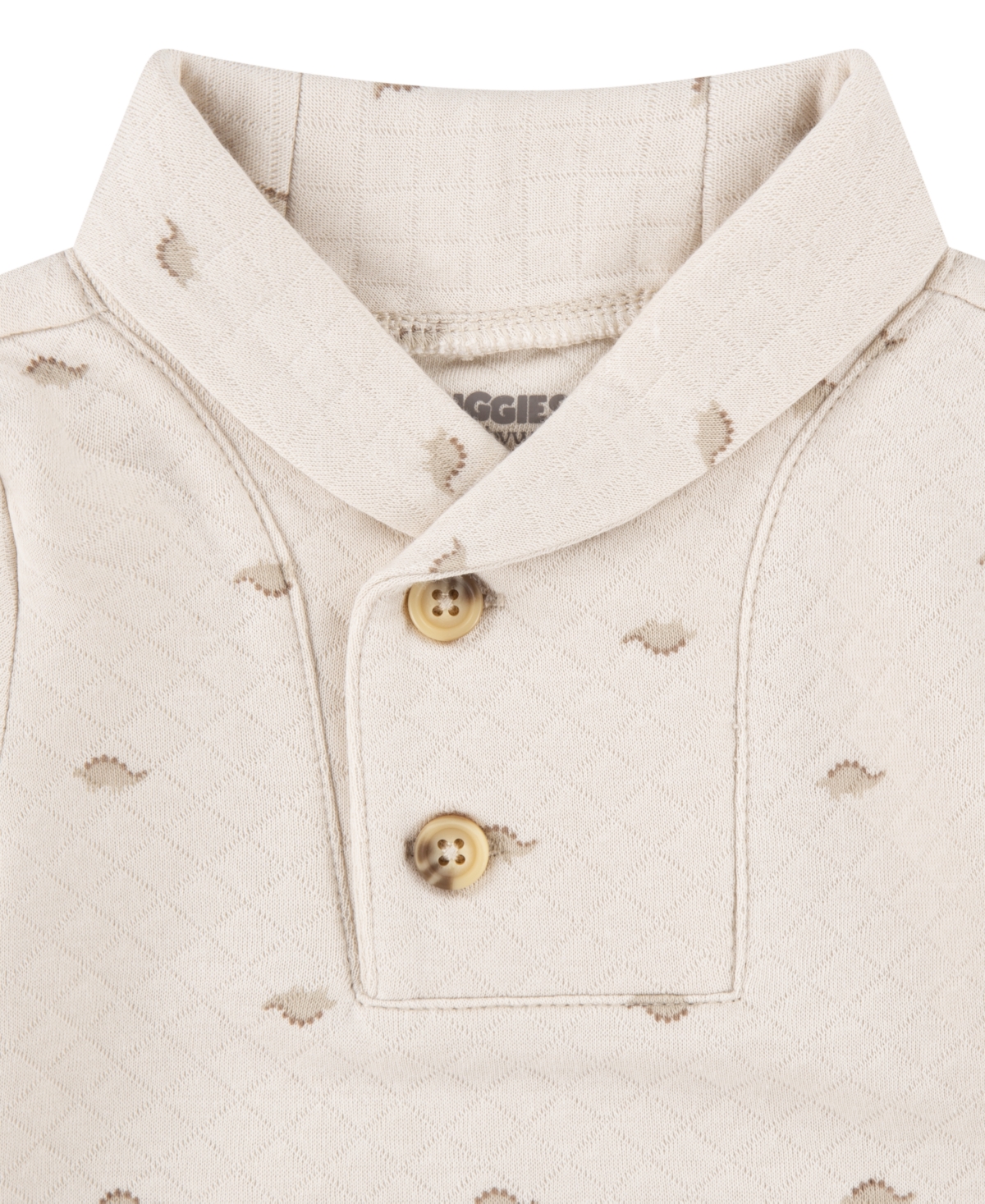 Huggies Baby Boys Quilted Coverall In  French Oak