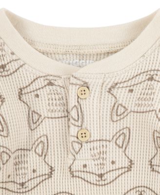 Baby Boys' Sherpa Jacket, Bodysuit and Pants 3-Piece Set