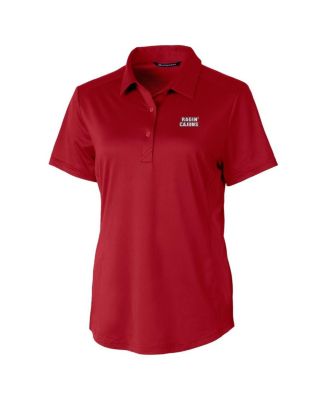 Women's Cardinal Louisiana Ragin' Cajuns Prospect Textured Stretch Polo Top