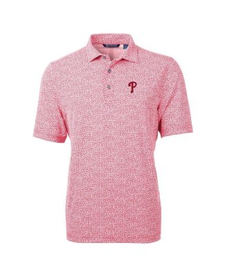 Men's Philadelphia Phillies Virtue Eco Pique Botanical Print Polo