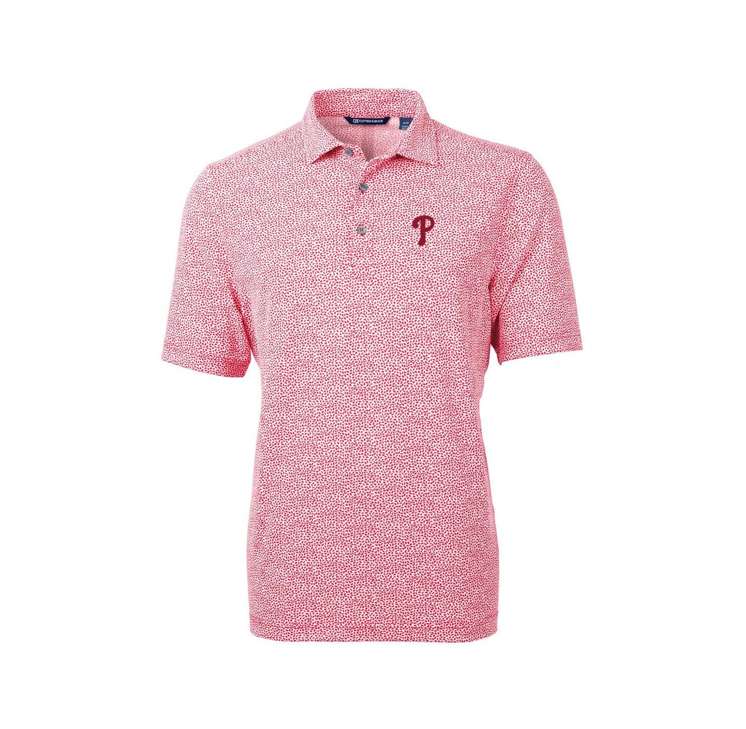 Men's Philadelphia Phillies Virtue Eco Pique Botanical Print Polo
