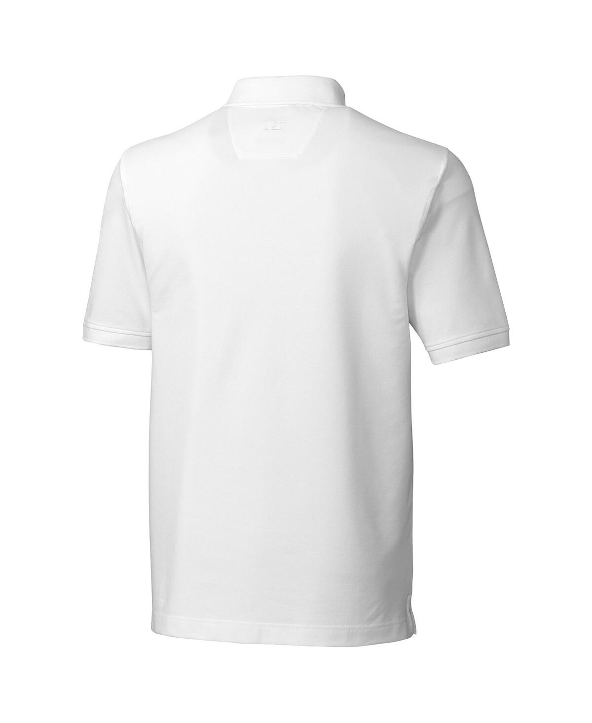 Cutter & Buck Men's White Chicago Bears Advantage Tri-blend Pique Polo In White