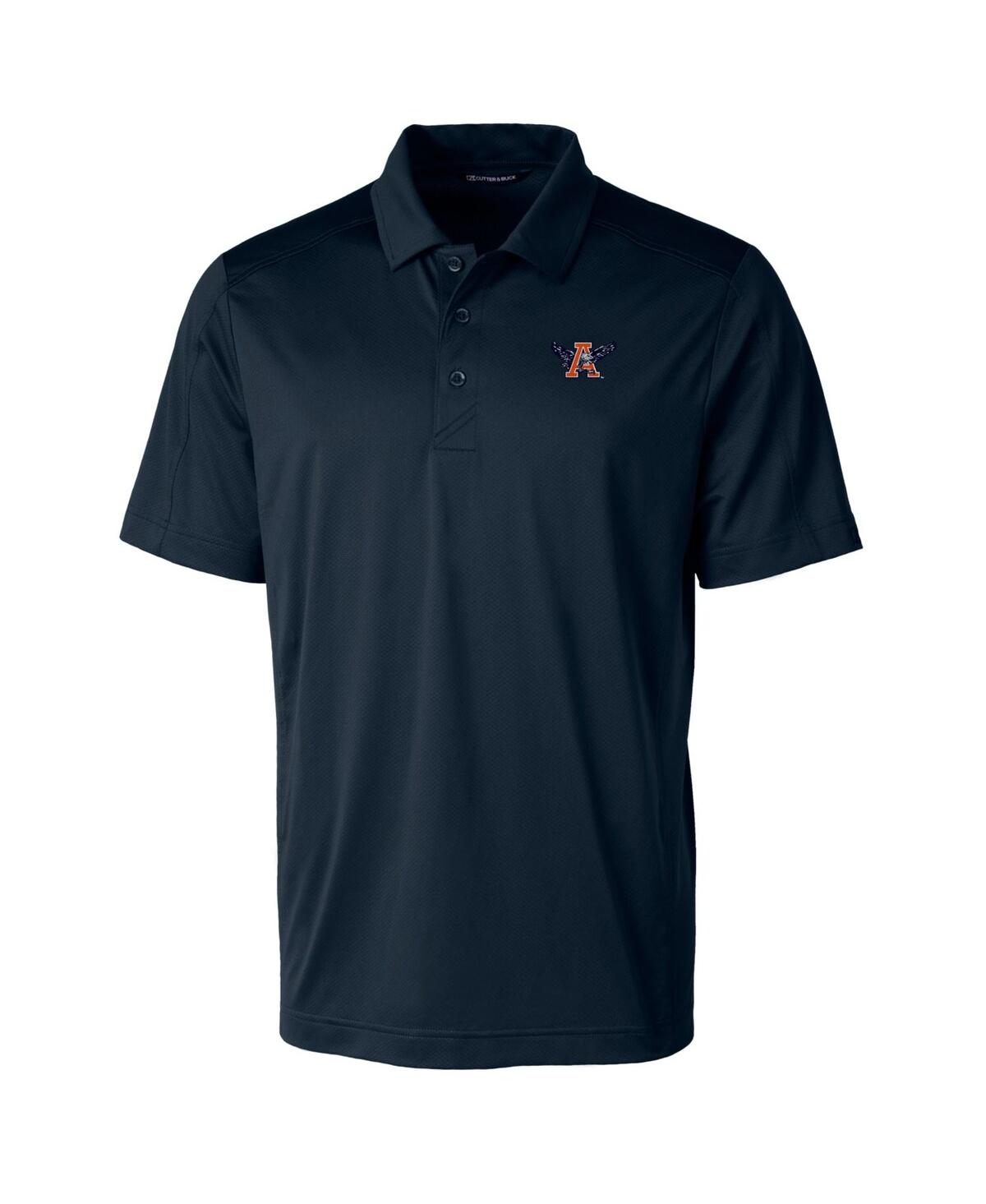 CUTTER & BUCK AUBURN TIGERS PRIMARY TEAM LOGO PROSPECT TEXTURED STRETCH POLO 