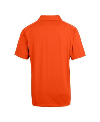 Men's Orange Florida Gators Swinging Gator Prospect Textured Stretch Polo