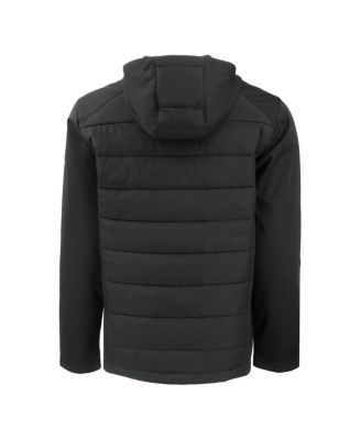 Men's Utah Utes Evoke Hybrid Eco Softshell Full-Zip Hoodie