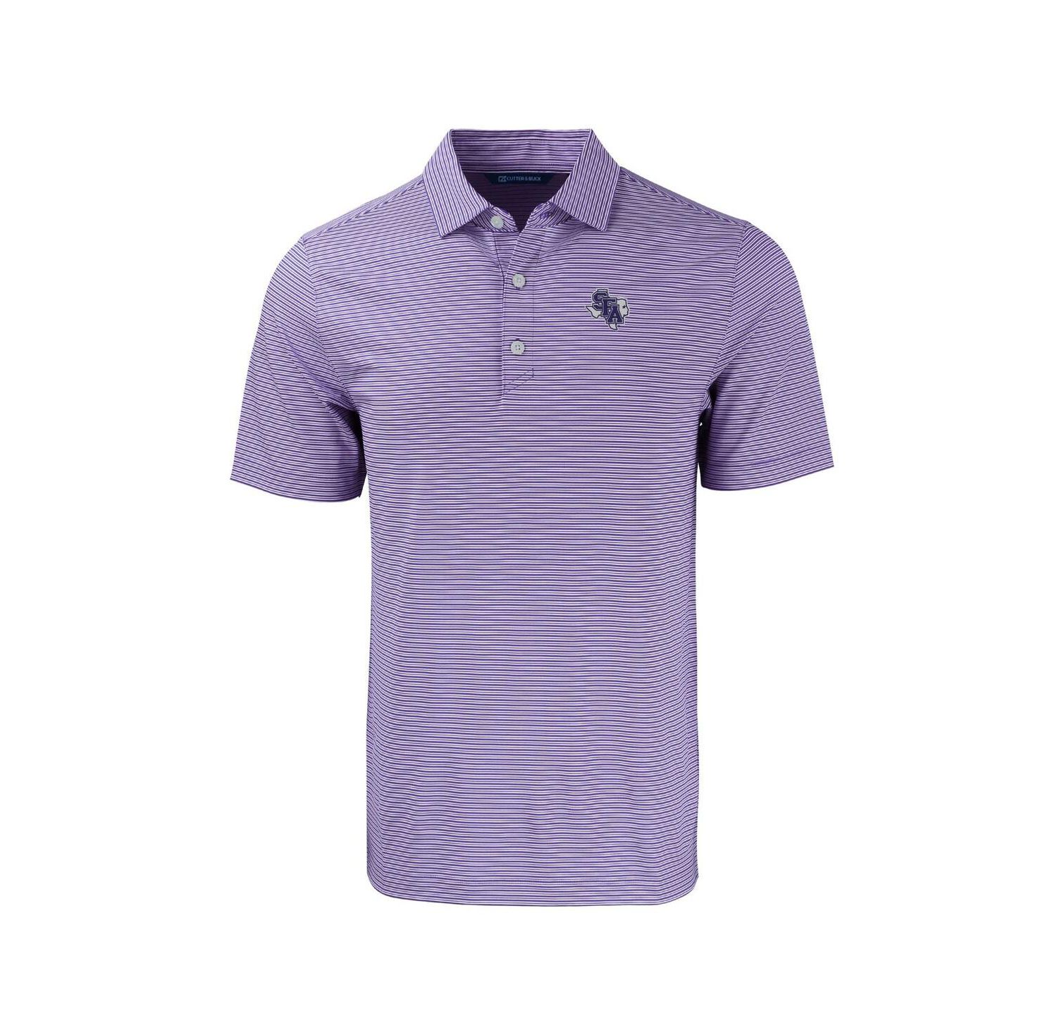 Men's Stephen F Austin Lumberjacks Forge Eco Double Stripe Stretch Polo