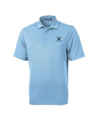 Men's Light Blue Carolina Panthers Virtue Eco Pique Polo