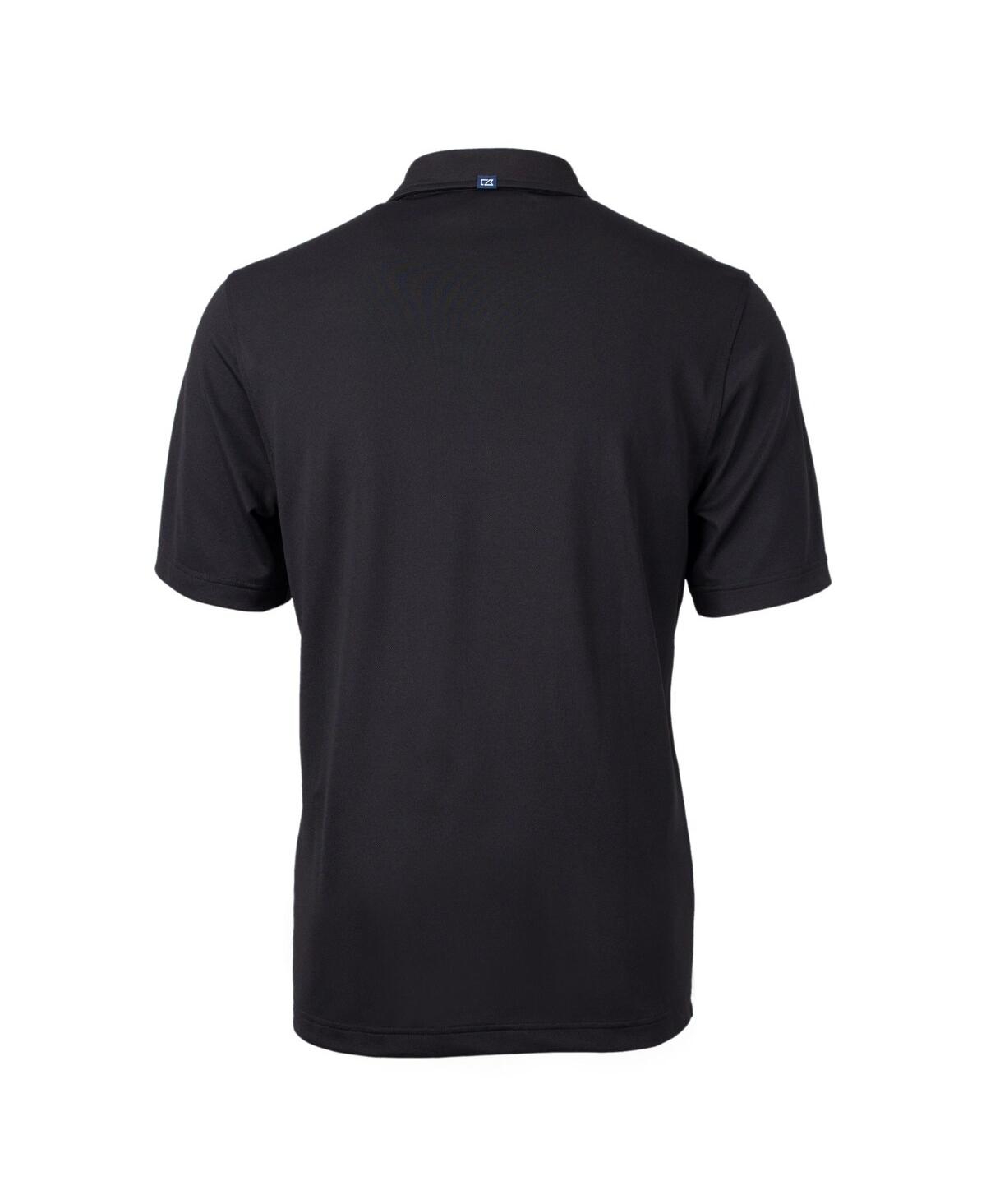 Cutter & Buck Men's South Carolina Gamecocks Vault Drytec Virtue Eco Pique Polo In Black