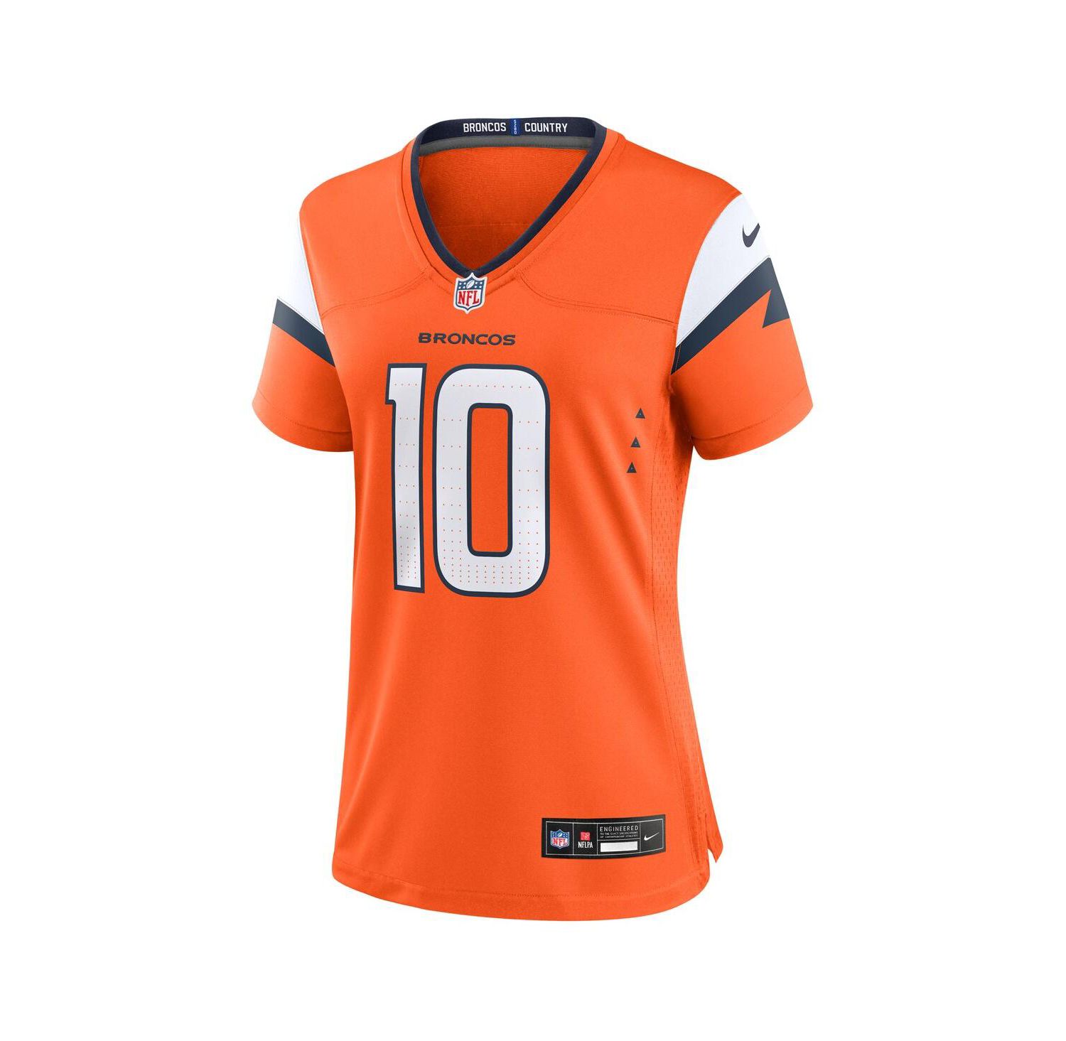 Women's Bo Nix Orange Denver Broncos Game Jersey
