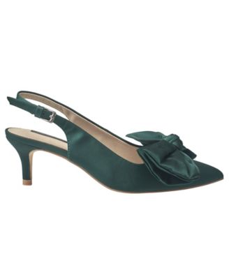 Ladies Quinnbow Slingback Kitten Heel