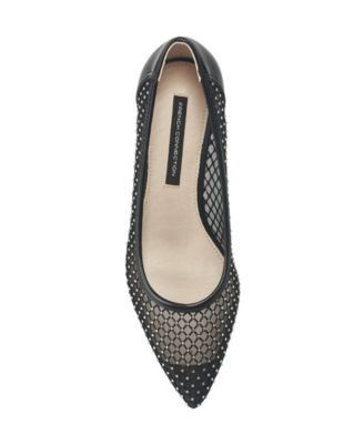 Women's Elise Mesh and Stone Heel