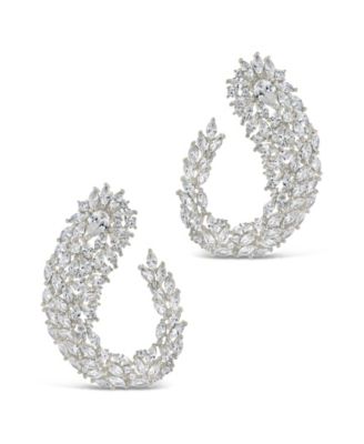 Gwen Cubic Zirconia Statement Drop Earrings