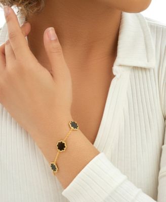 Rose Petal Station Bracelet