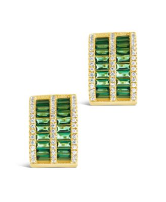 Serena Cubic Zirconia Hoop Earrings