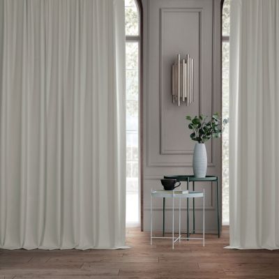 Extra Wide Performance Linen Hotel Blackout Curtain