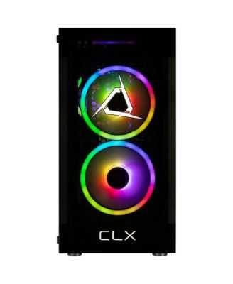 SET Gaming Desktop - Liquid Cooled Intel Core i7 14700KF 3.4GHz 20-Core Processor, 32GB DDR5 Memory, GeForce RTX 4060 Ti 16GB GDDR6 Graphics, 1TB SSD, 4TB HDD, WiFi, Windows 11 Home 64-bit