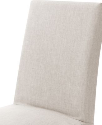 39" 2-Pc. Wood Mindy Sunbrella Slipcover Dining Chair