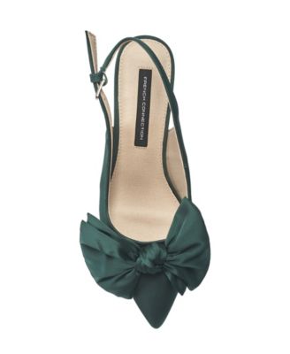 Ladies Quinnbow Slingback Kitten Heel