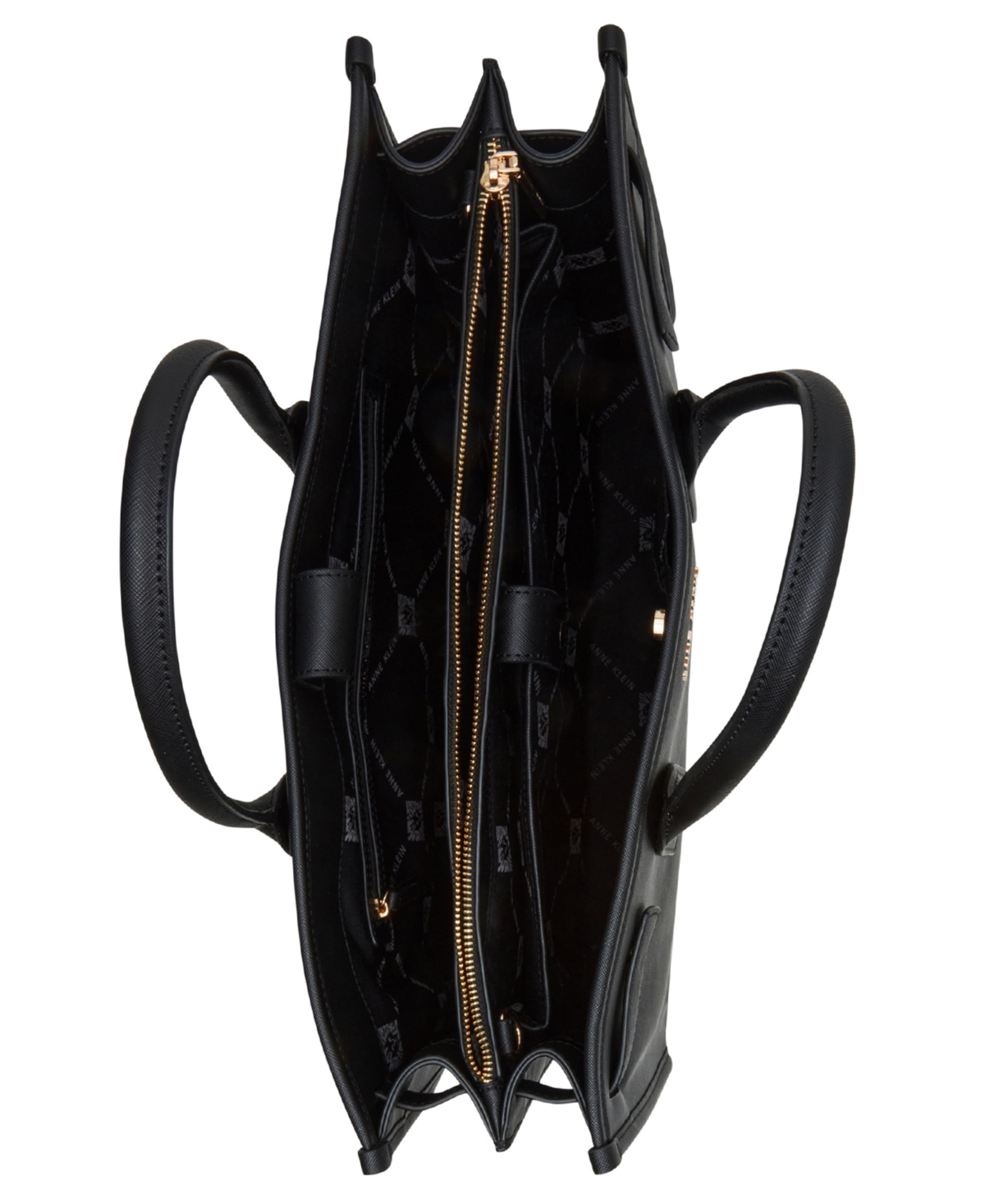 Anne Klein Ak 3 Piece Work Tote Gift Set In Black