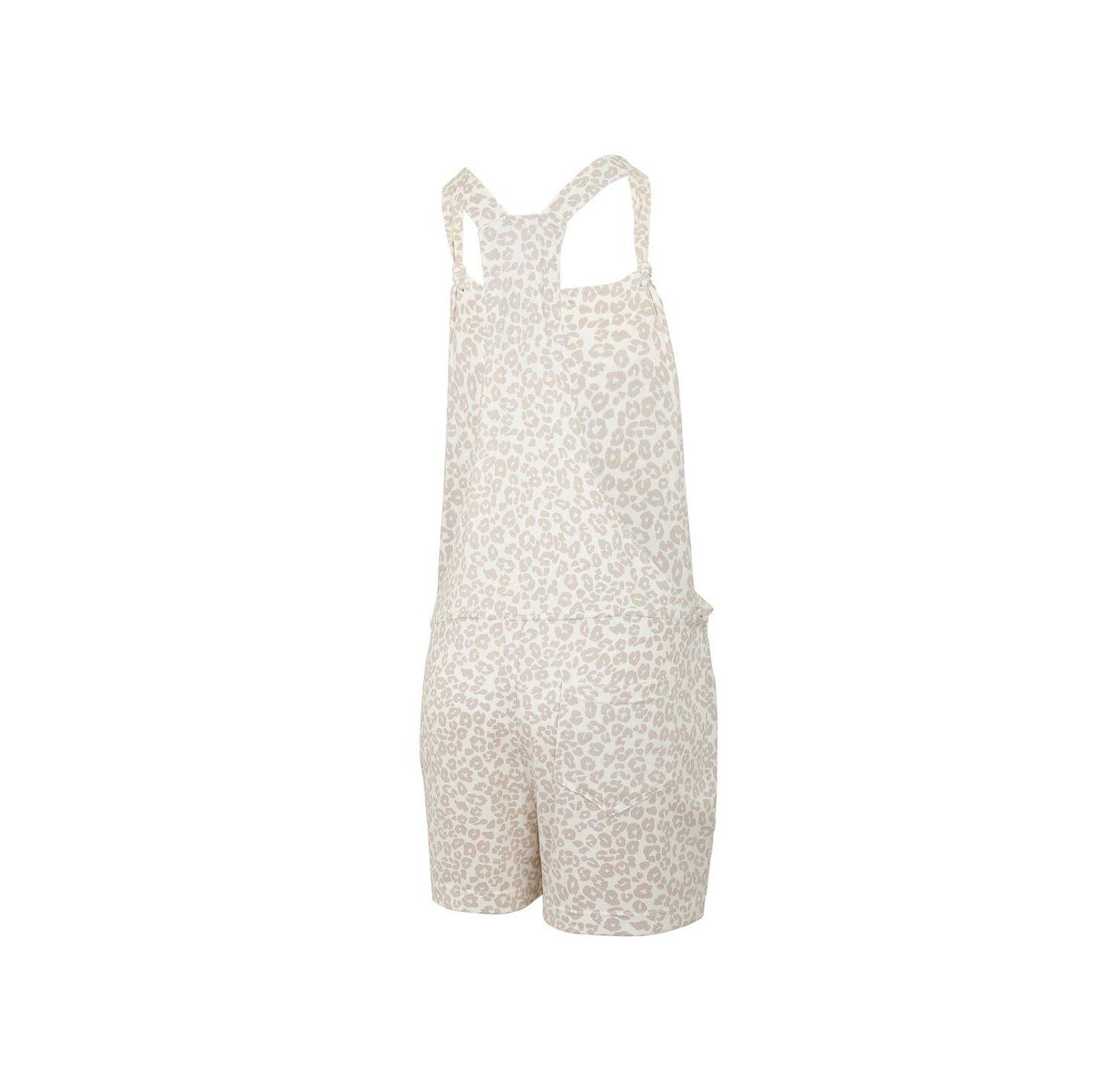 Women's Cream St. Louis Cardinals Montana Hacci Knit Romper Overalls