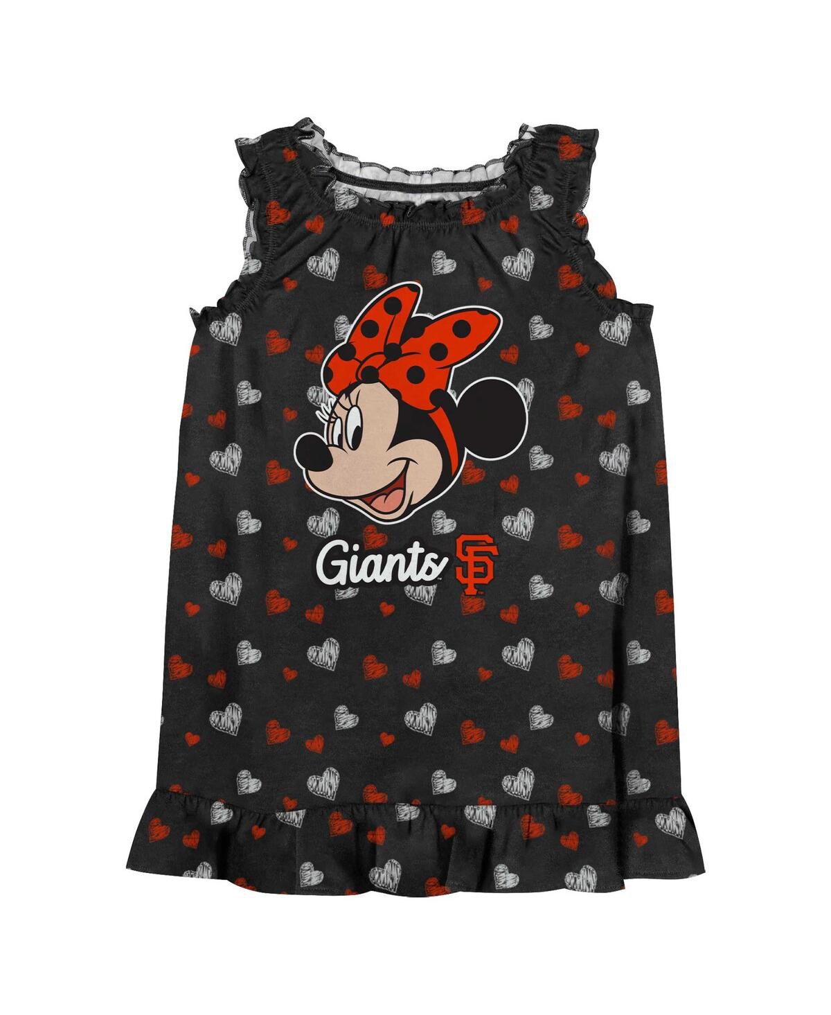 Outerstuff Infant San Francisco Giants Minnie's Bow Tank Top Cover 2-Pack Set