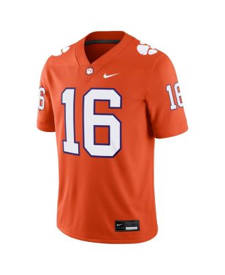 Men's Trevor Lawrence Orange Clemson Tigers Alumni Game Jersey