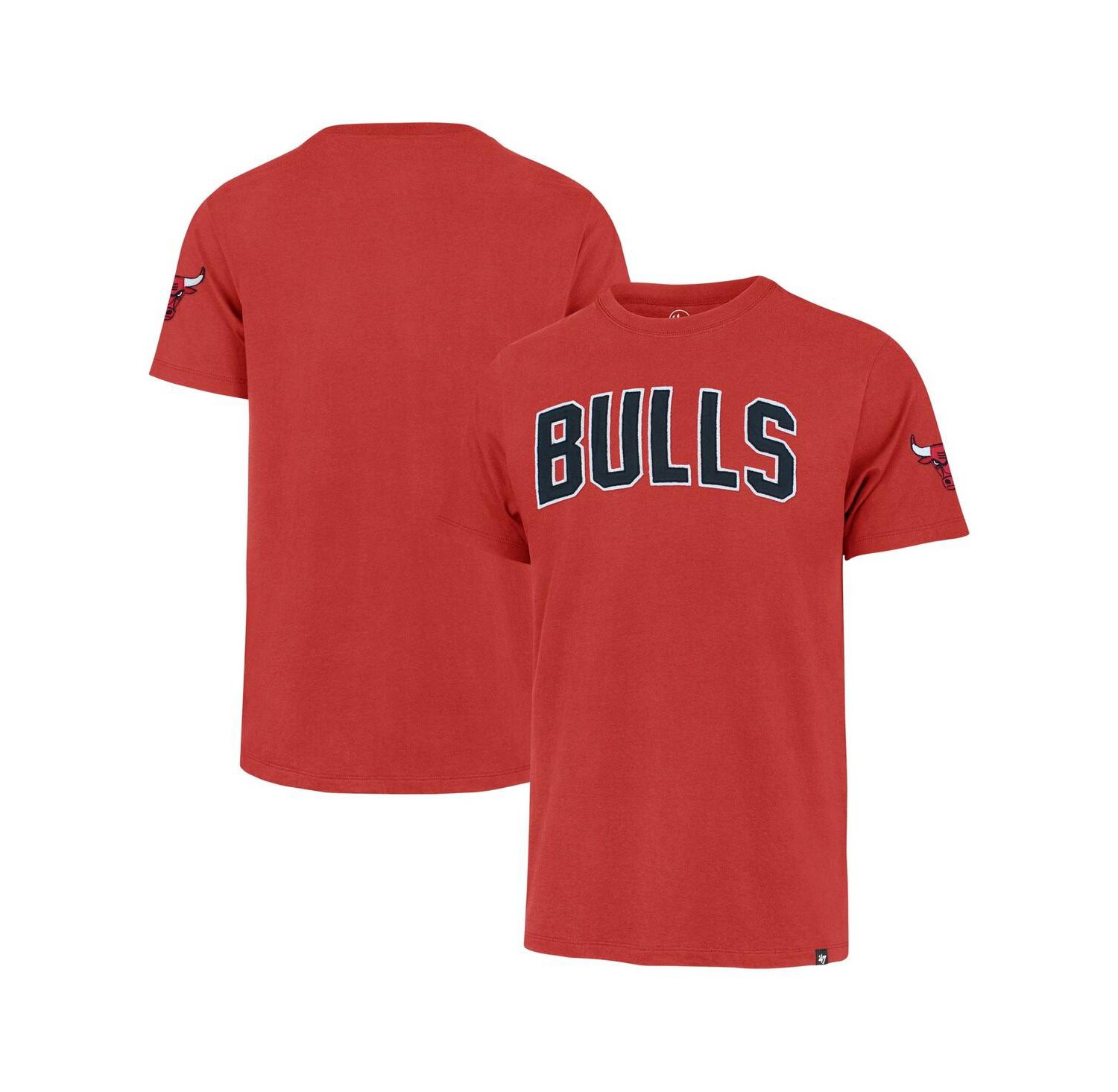 Men's Red Chicago Bulls Franklin Fieldhouse T-Shirt