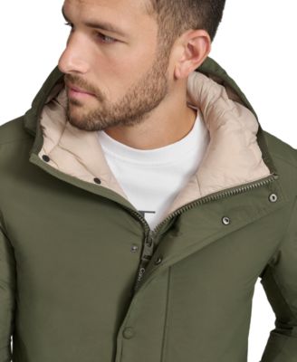 Men's Ripstop Hooded Puffer Jacket