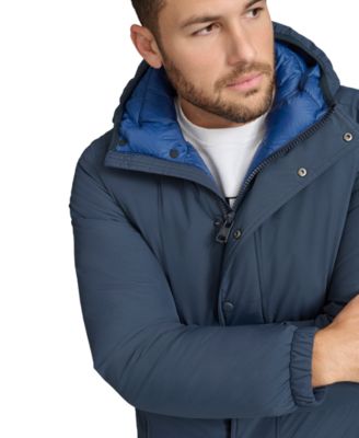 Men's Ripstop Hooded Puffer Jacket