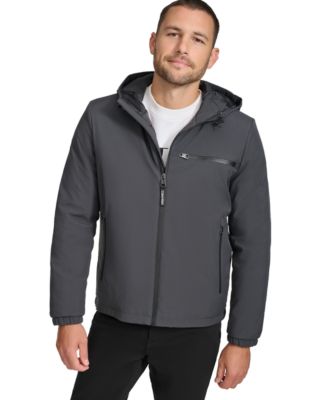 Men's Infinite Stretch Water-Resistant Hooded Jacket