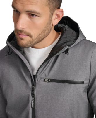 Men's Infinite Stretch Water-Resistant Hooded Jacket