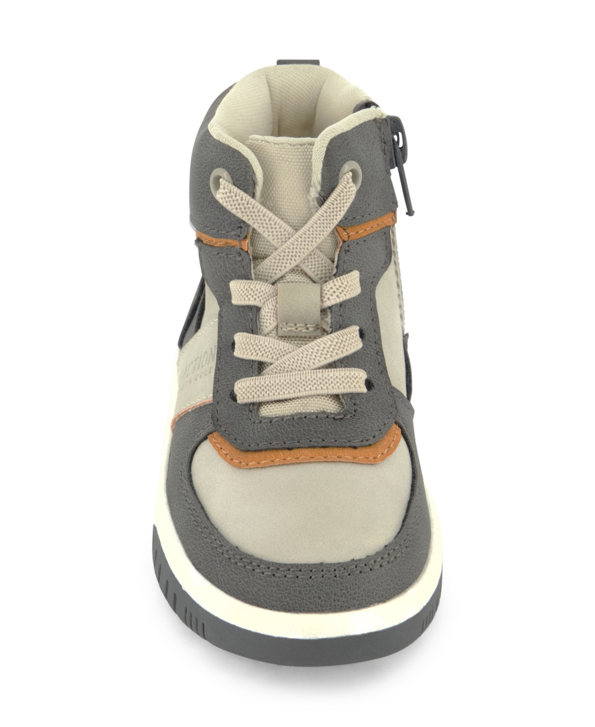 Kenneth Cole New York Toddler Boys Cyril Amir High Top Sneakers In Grey