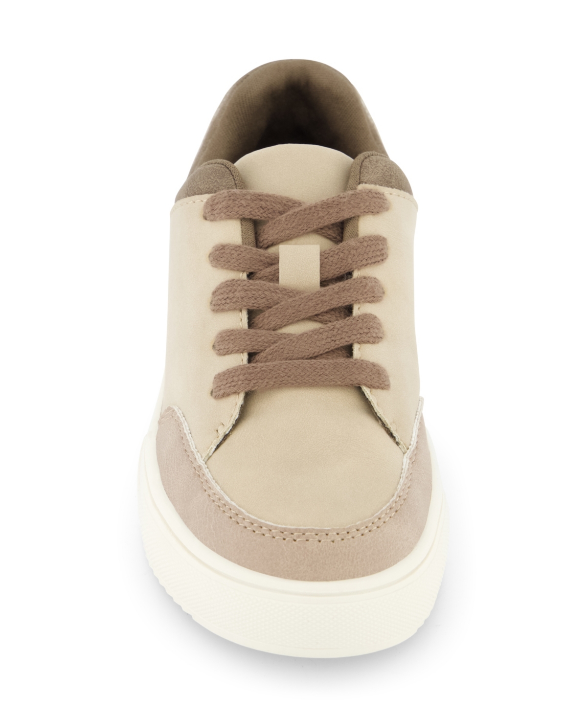 Kenneth Cole New York Little And Big Boys Aaron Brooks Court Sneakers In Tan