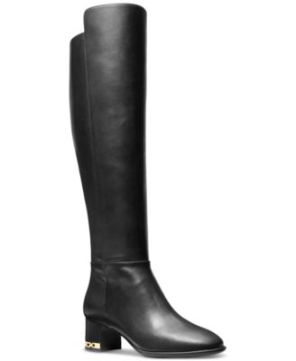 Macys michael kors riding boots on sale