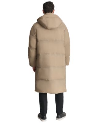 Men's Quilted Hooded Duffle Parka 