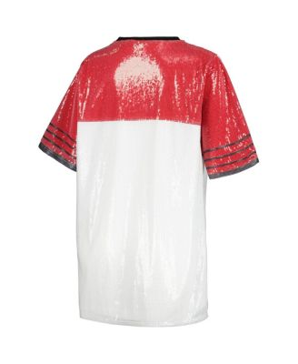 white gameday dress Women's Couture Georgia Bulldogs Full Sequin Jersey Do not bleach Game Day Couture | Dresses