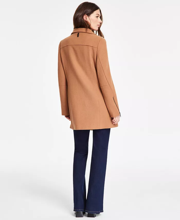 Women's Asymmetrical Zip Coat - thumbnail 10