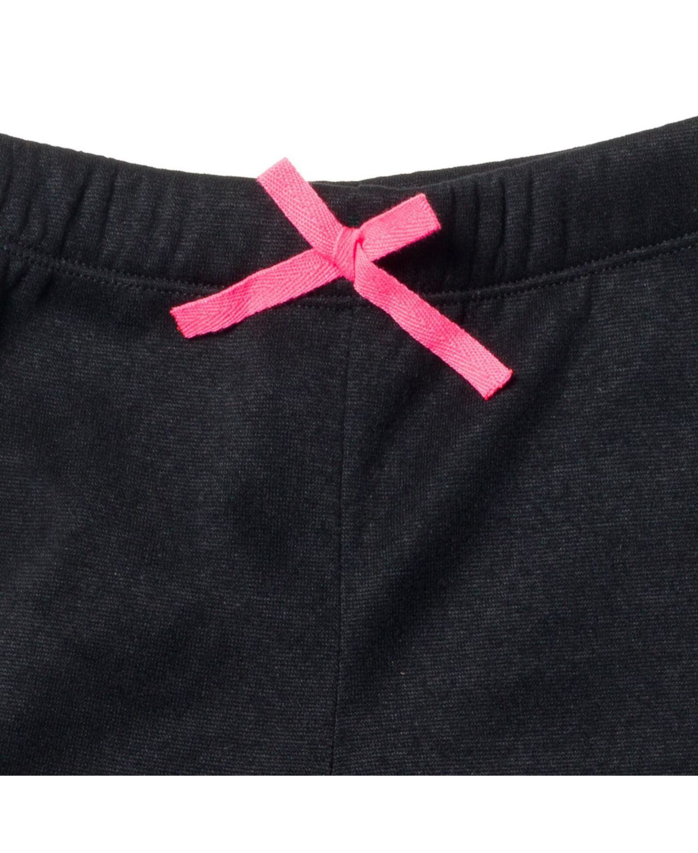 Детский комплект Barbie Little Girls French Terry Sweatshirt and Jogger Pants Set, цвет: Чёрный — фото 8