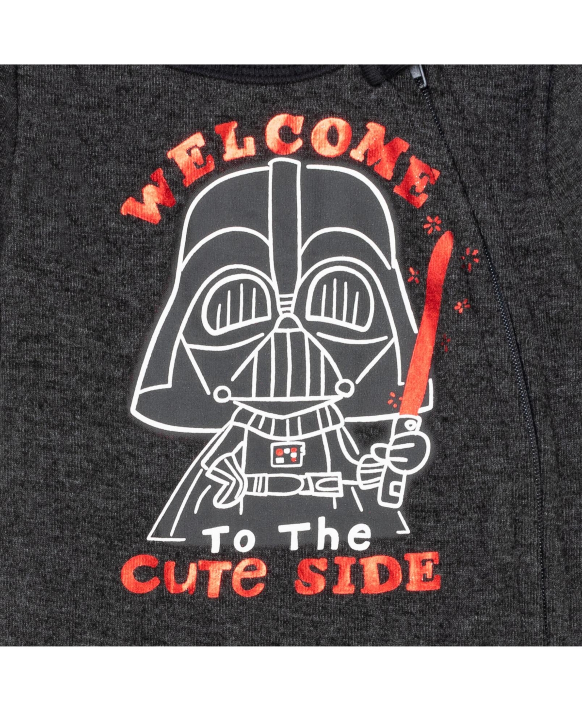 Starwars Baby Boys Star Wars Chewbacca R2- D2 Darth Vader Stormtrooper Baby 2 Pack Zip Up Long Sleeve Sleep N' Play Coveralls to -gr