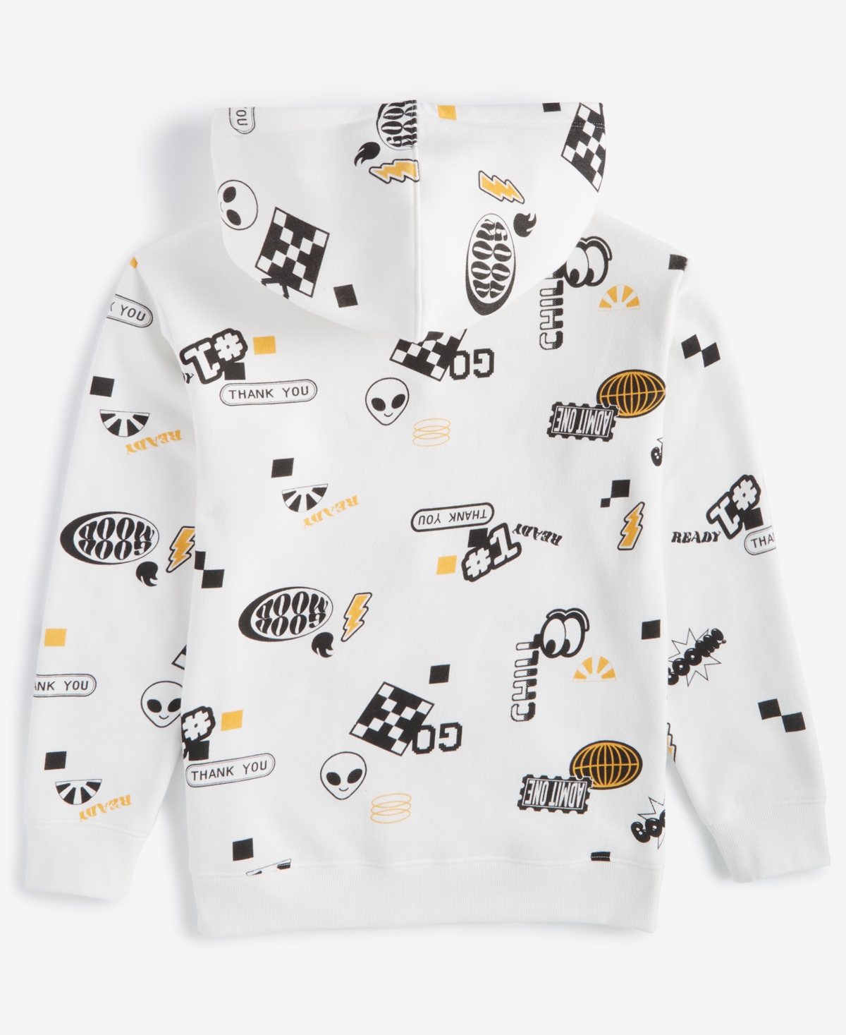 Epic Threads Little & Big Boys Icon Stickers Zipper Hoodie, Created for Macy's
