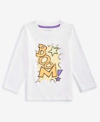 Epic Threads - Toddler Boys Boom Graphic Long Sleeve T-Shirt