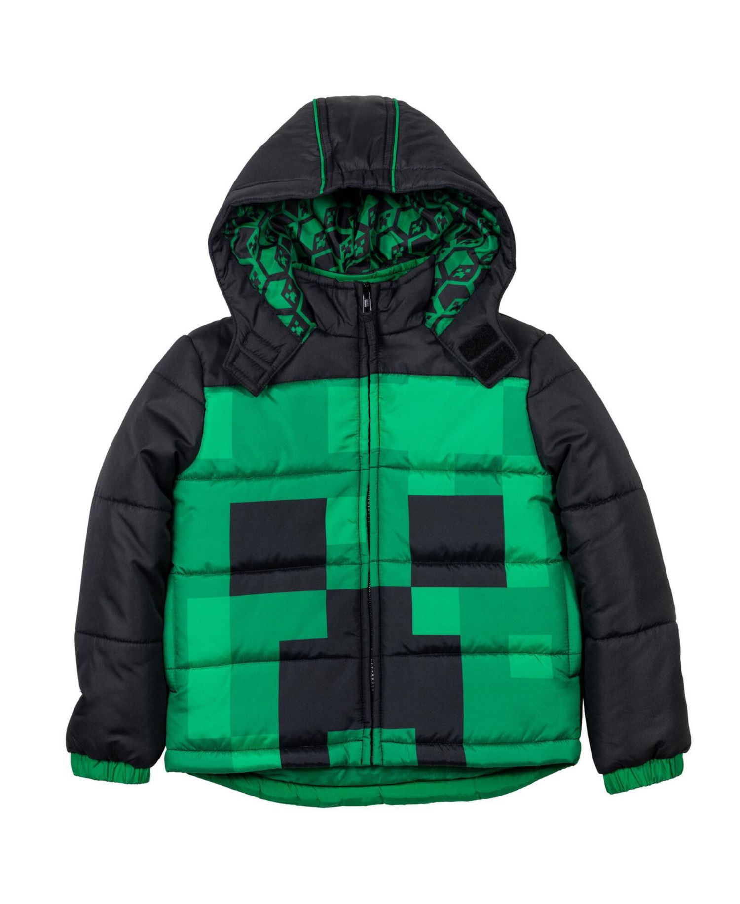 Boys Zip Up Winter Coat Puffer Jacket