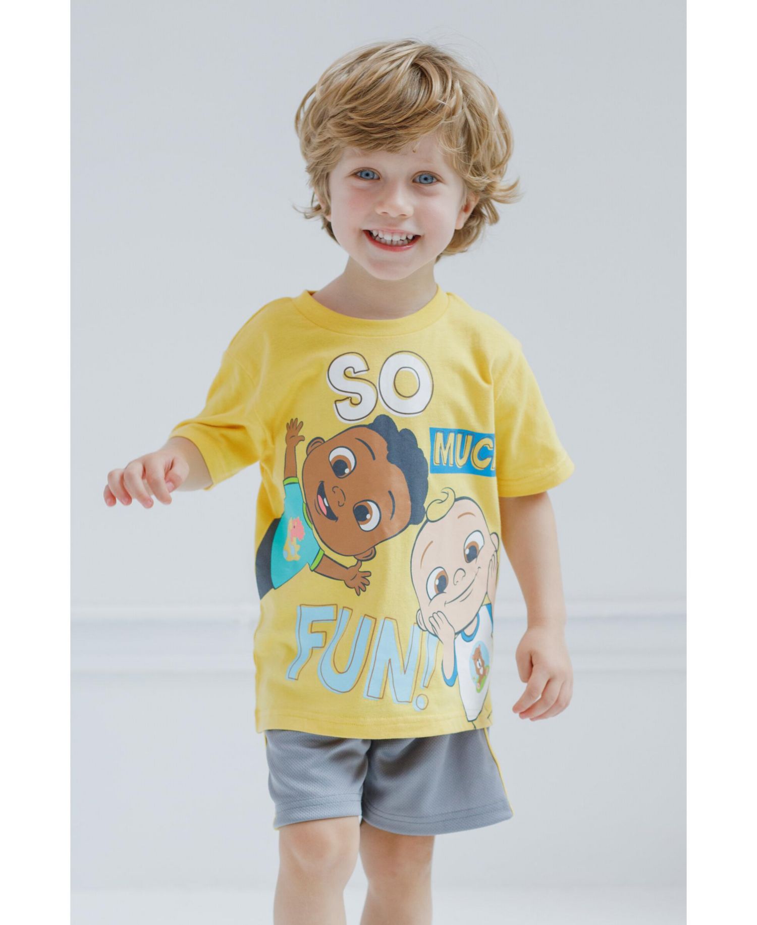 Baby Boys JJ T-Shirt and Mesh Shorts Outfit Set