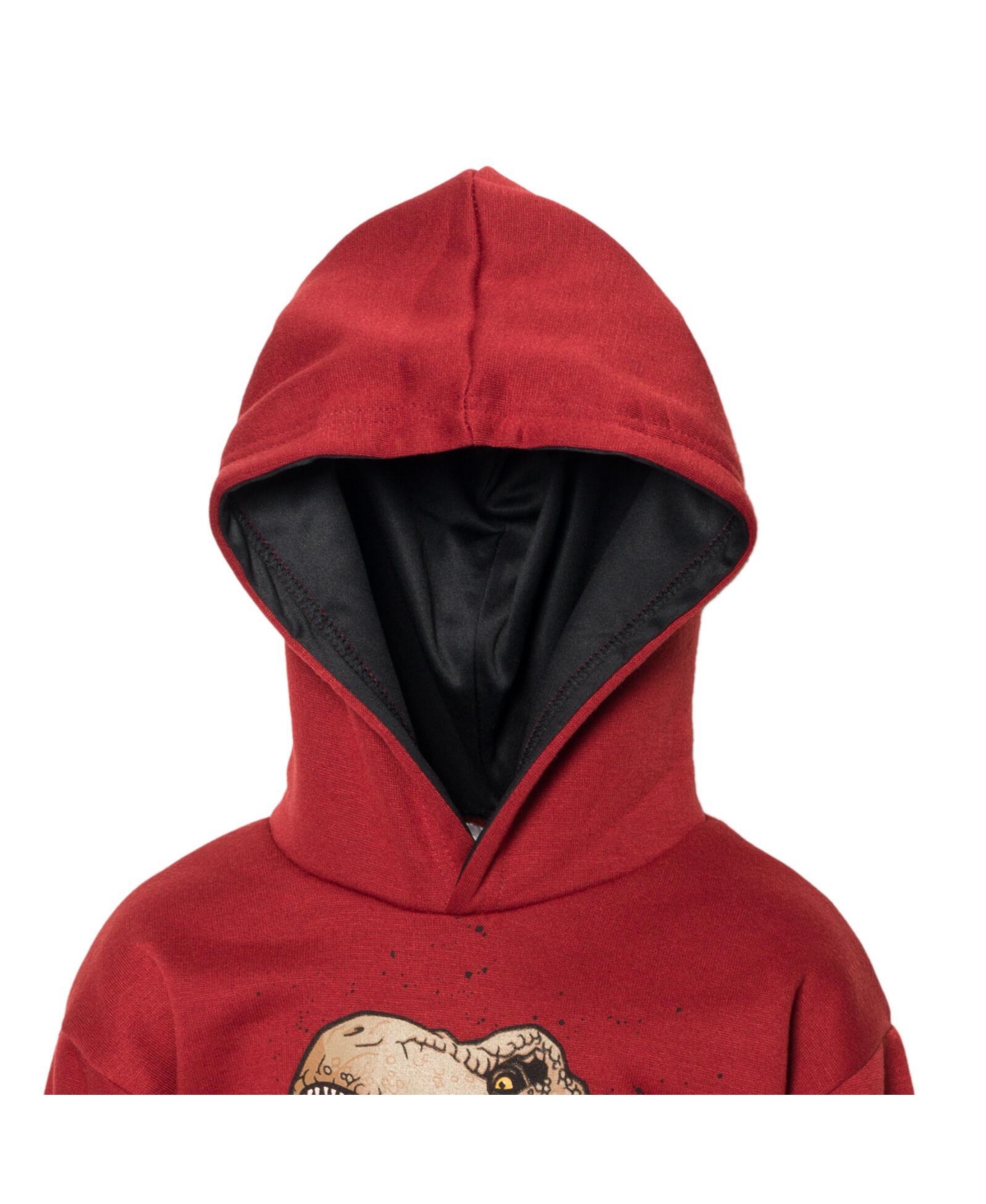 Jurassic Park Toddler Boys Jurassic World Jurassic World Dinosaur T-Rex Fleece Pullover Hoodie and Pants Outfit Set