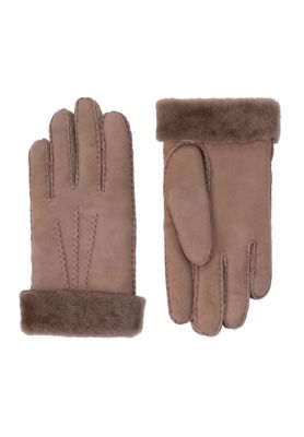 Women`s Hand-sewn Premium Lamb Fur Gloves "ILVY"