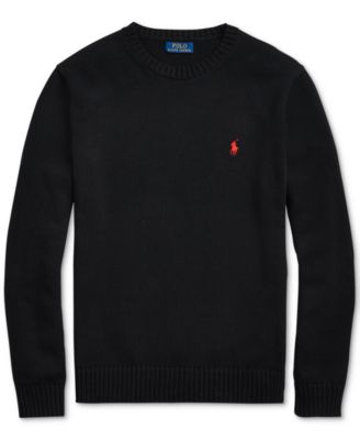 トップス Ralph Lauren Men's Cotton Crew Sweater Polo Ralph Lauren Men's, Cotton Crew Neck Sweater, Grey
